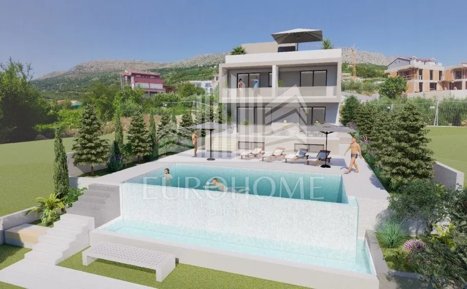 luksuzna vila podstrana sa bazenom (300m2) - slika 3