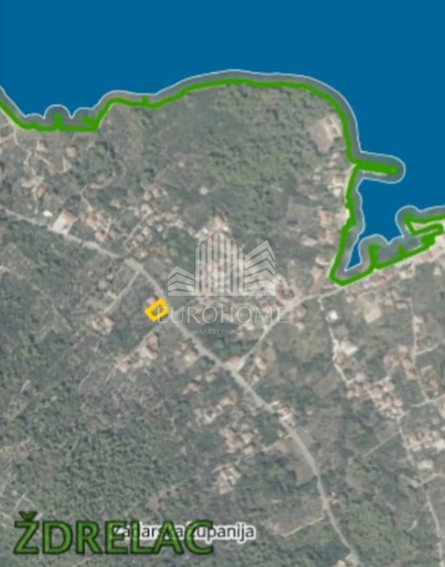 pašman- građevinsko zemljište, mjesto-ždrelac, 619m2 - slika 3