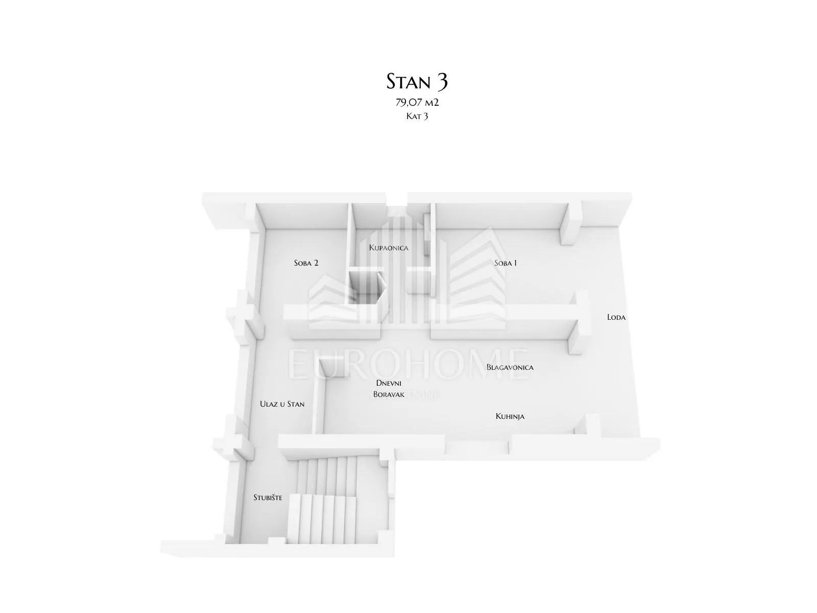 top lokacija –pantovčak, 3 luksuzna stana, 500m2 - slika 9