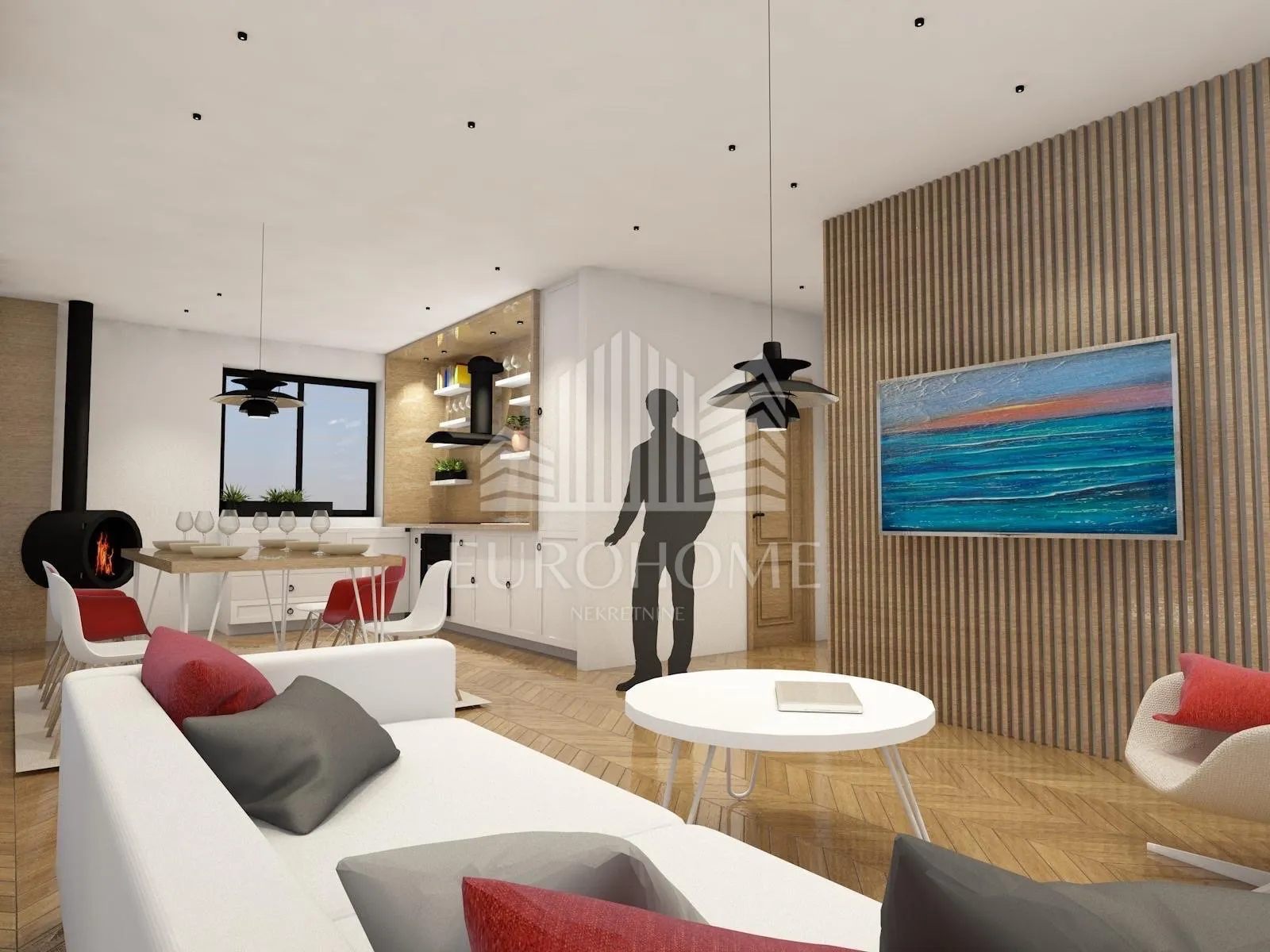 ZADAR- SUKOŠAN- Dvosoban stan u novogradnji,3.500 €/m²