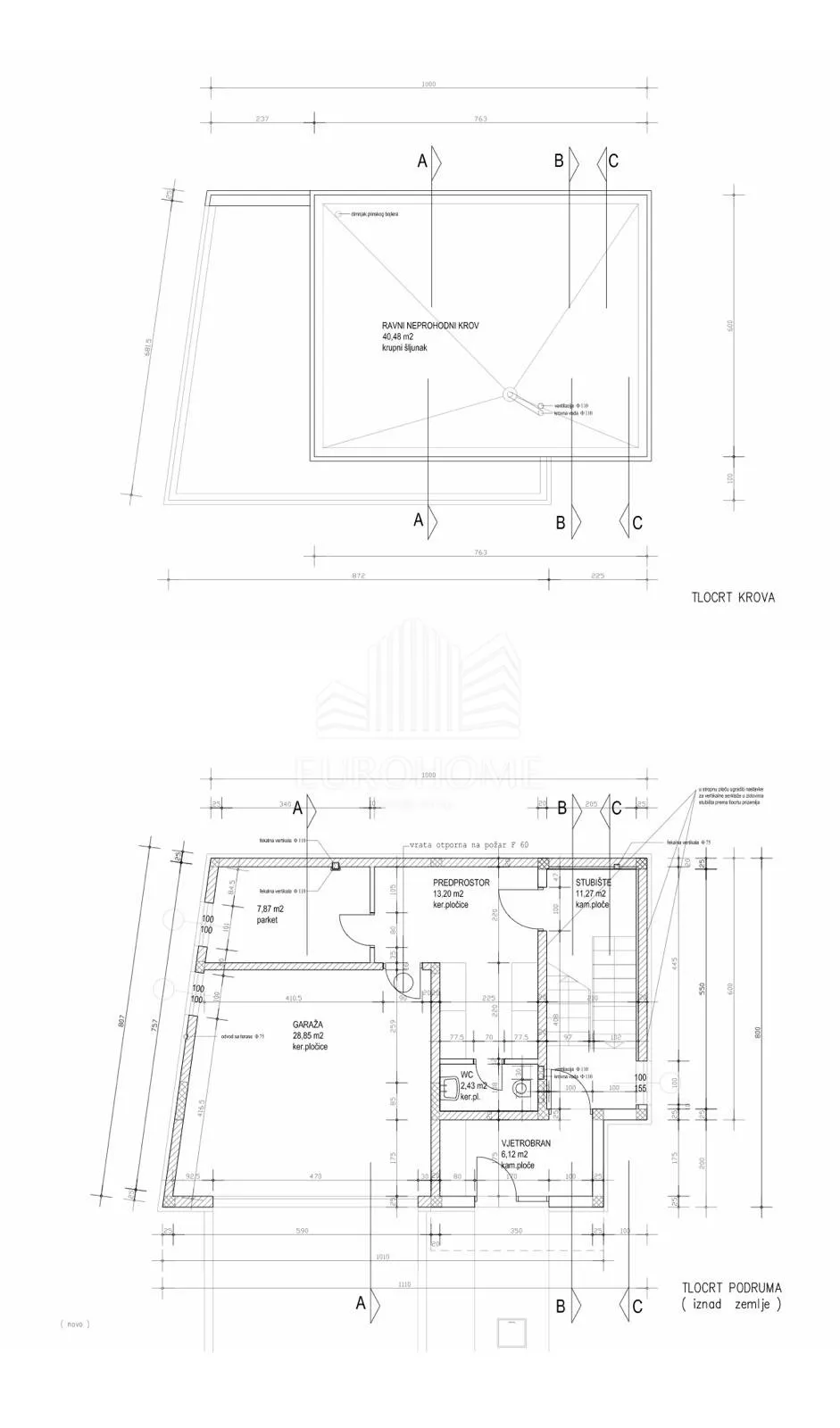 novogradnja moderna poslovno-stambena zgrada, 333 m2, šestinski dol + garaža + vpm - slika 7