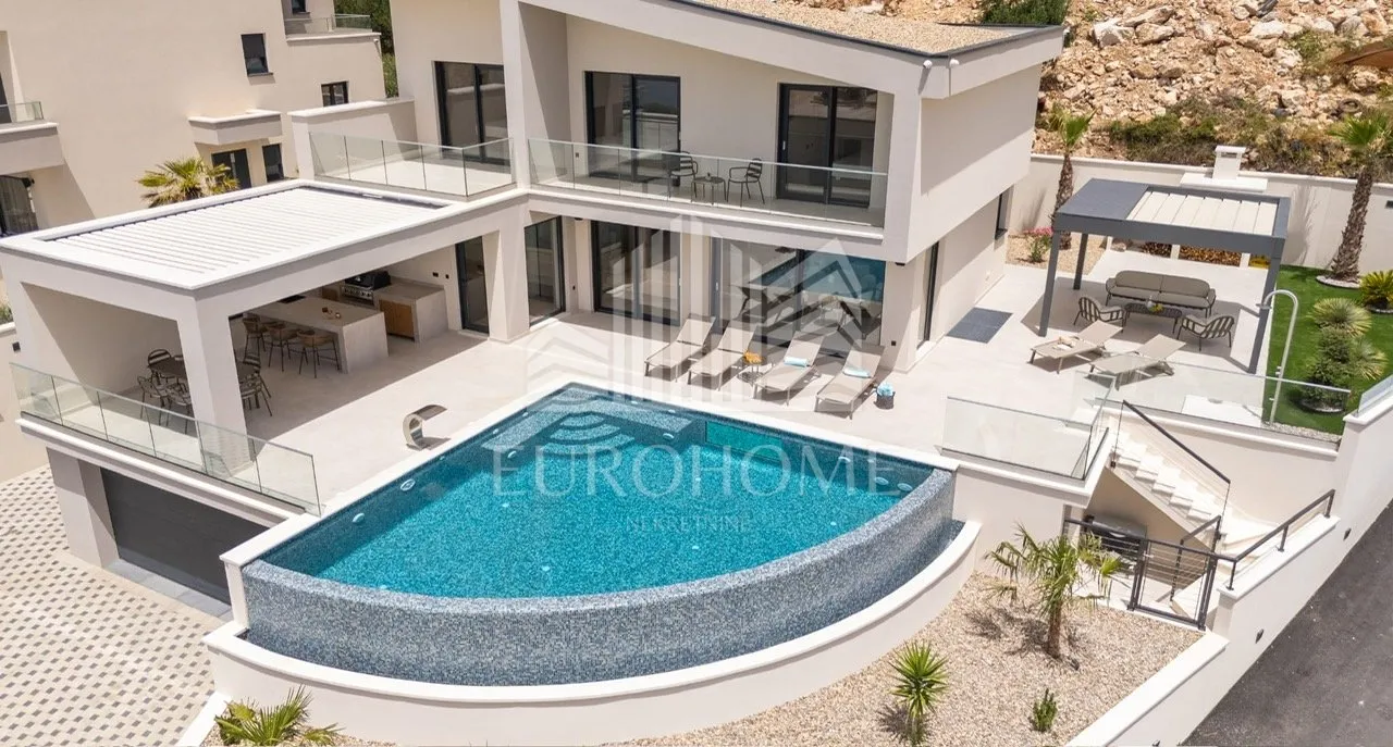 split, podstrana, luksuzna villa, 4 spavaće sobe, 370m2 - slika 6