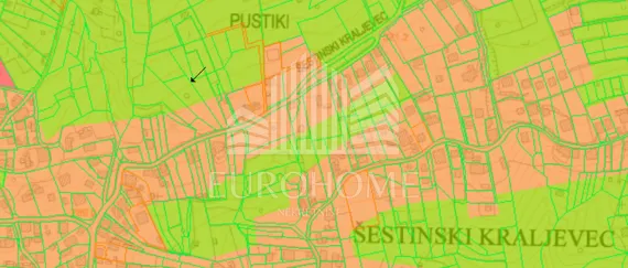 šestine- poljoprivredno zemljište 2100m2 - slika 3