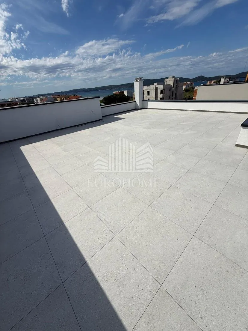 zadar,sukošan, penthouse s krovnom terasom i pogledom na more, 300 m od mora - slika 16
