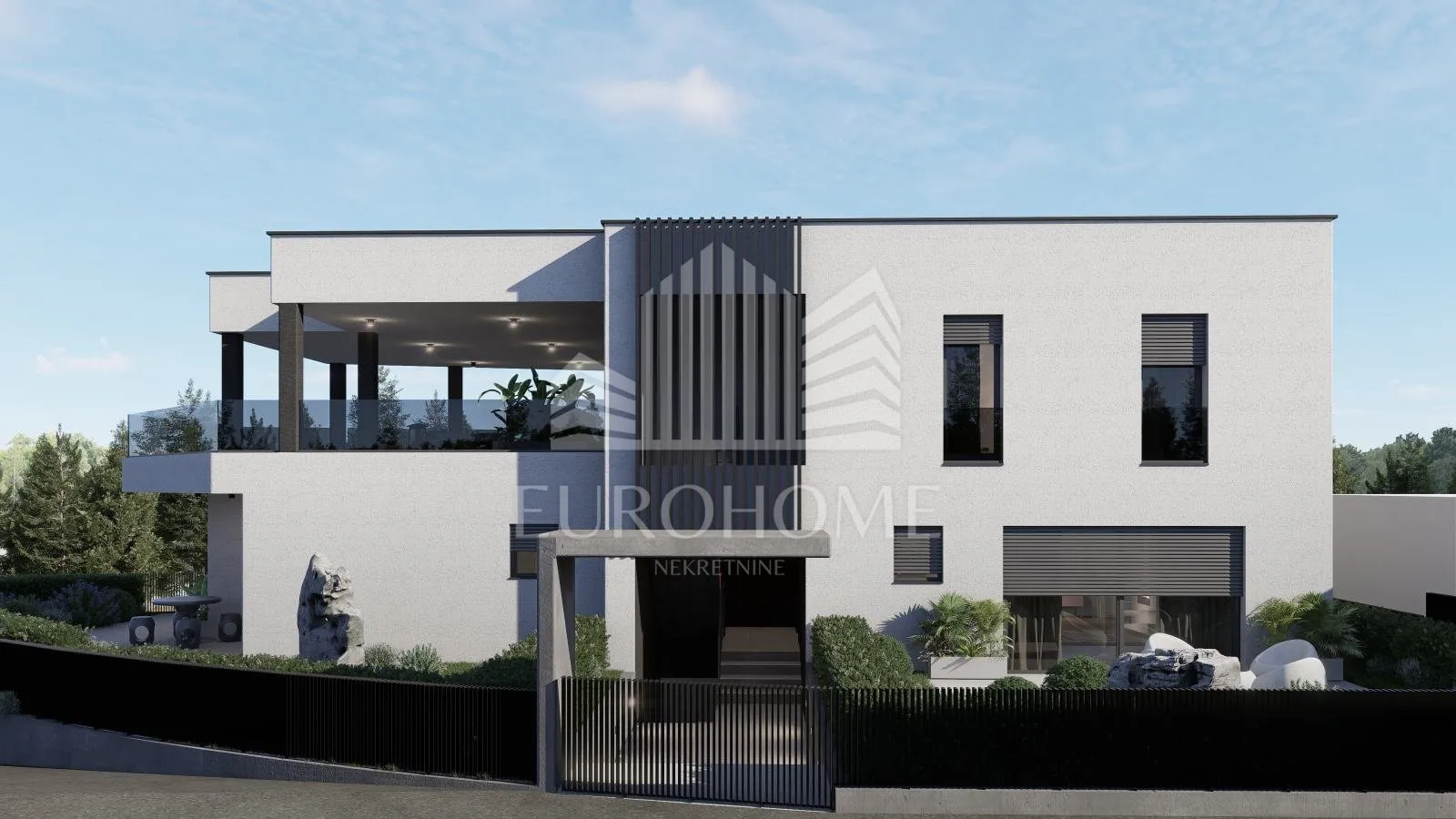 stan u luksuznoj urbanoj vili – gračani, 102 m², balkon i pogled na zelenilo - slika 2