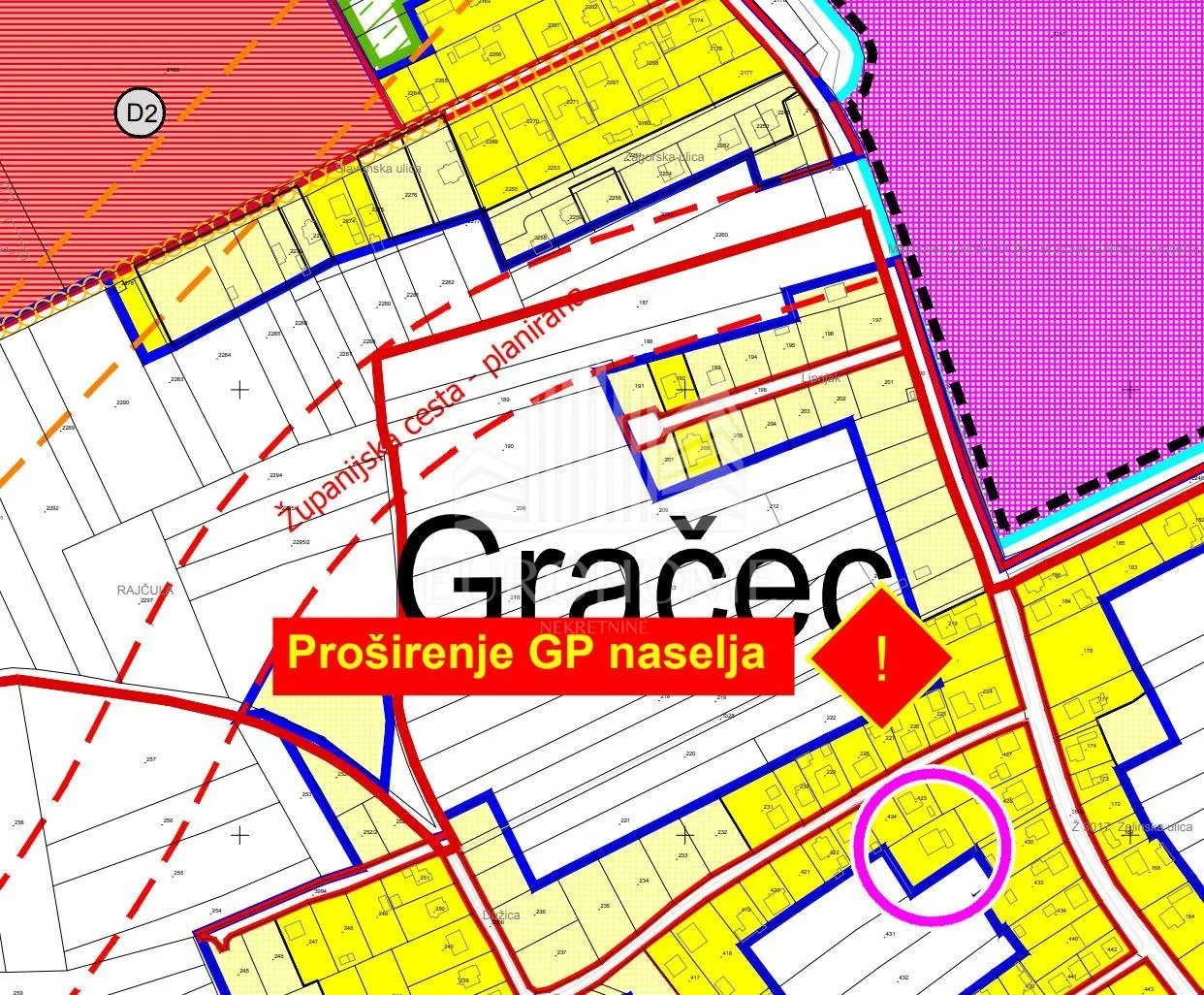 zagrebačka, građevinsko zemljište, brckovljani, 6140 m2 - slika 4