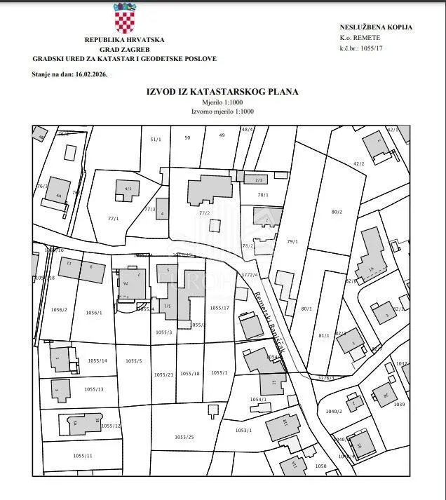 građevinsko zemljište u zelenoj oazi remeta – 930 m2 - slika 2