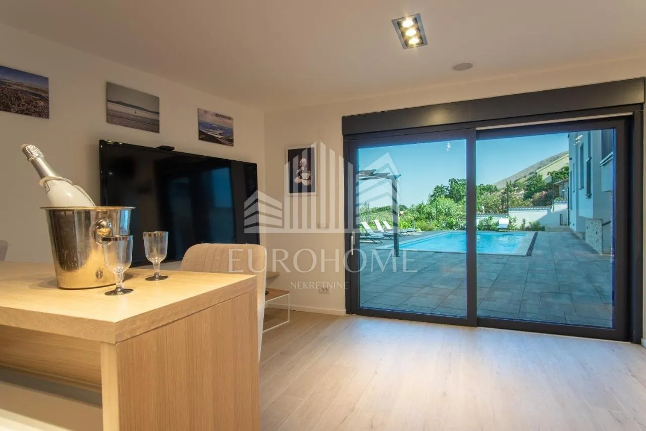 pag, bošana, luksuzna villa za odmor 250 m od mora, sauna - slika 4
