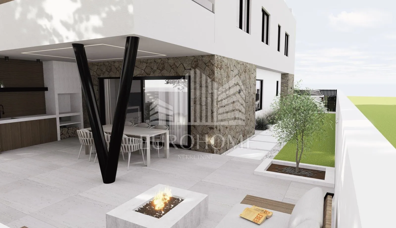 vodice- dvoetažni trosoban stan u novogradnji, 121.00 m2 - slika 17