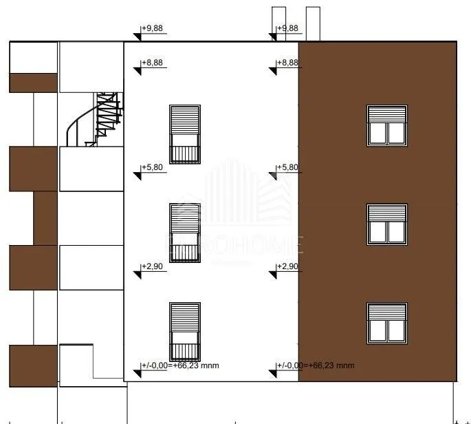 dvosobni penthouse, 95m2, zadar - slika 8