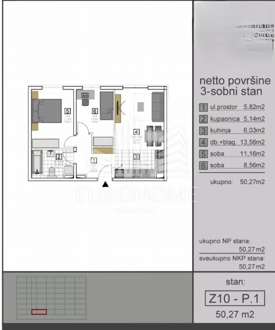 novo!!višnjik,zgrada sigma m.,63m2;opremljen+parkirno mjesto - slika 20