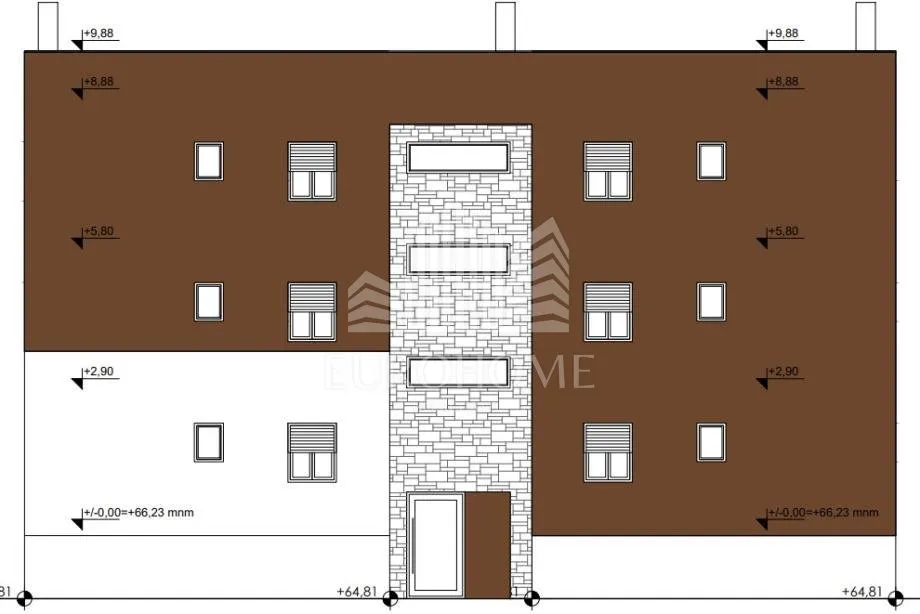 dvosobni penthouse, 95m2, zadar - slika 9