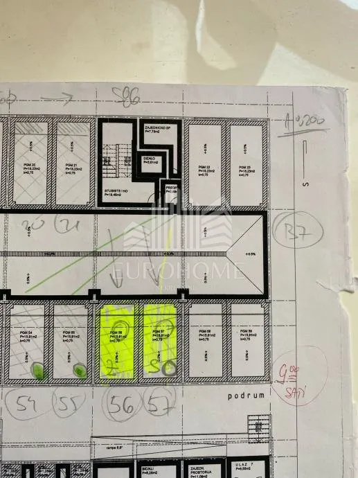 potpuno namješten suvremen 4s stan + dvije garaže + spremište, 110 m2, huberttova - slika 20