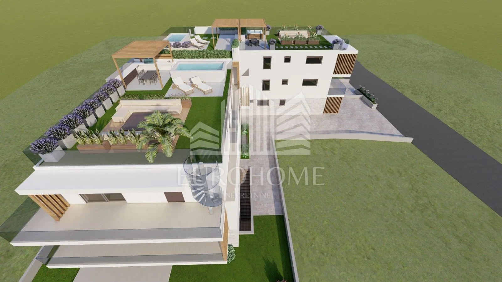 vodice, luksuzni stan uz plažu s5, top lokacija, garaža, 119m2 - slika 39