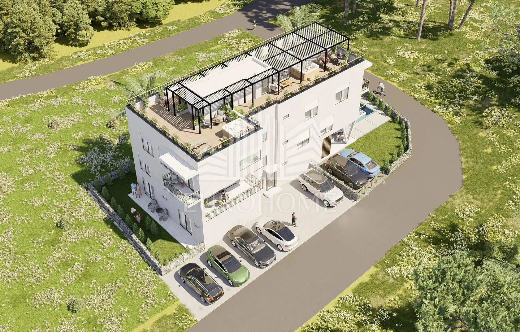privlka relax residence, trosoban apartman, 78,50 m2 - slika 5