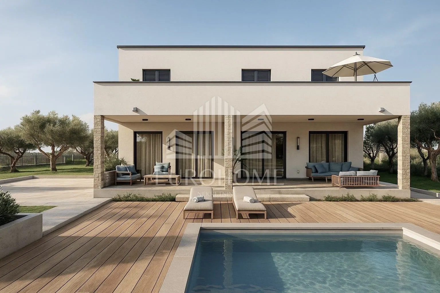 ZADAR, POSEDARJE Villa u izgradnji, top prilika! Donja Slivnica, 228.00 m2 - Slivnica, Posedarje