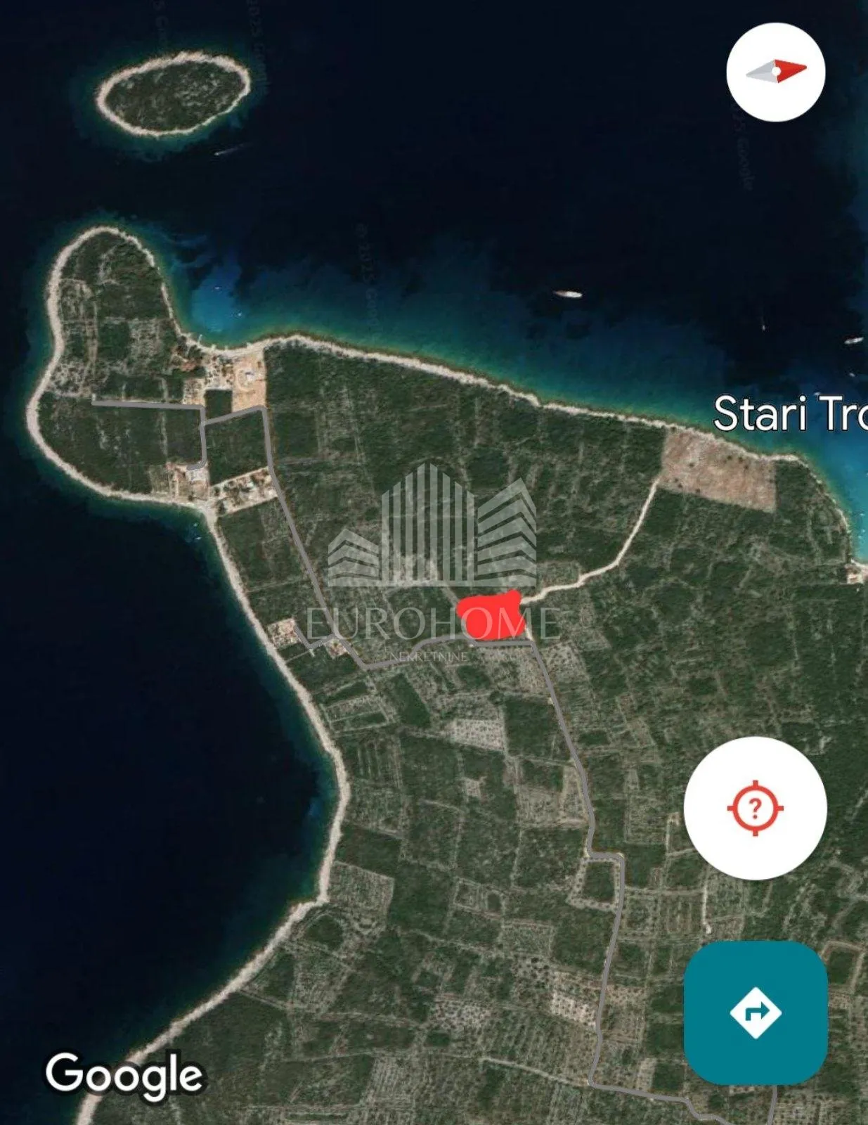marina, sevid- građevinsko zemljište, 7900m2 - slika 5