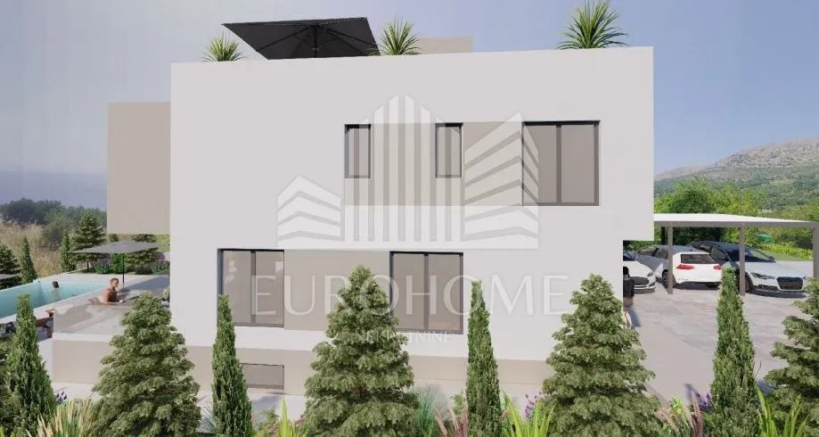 luksuzna vila podstrana sa bazenom (300m2) - slika 13
