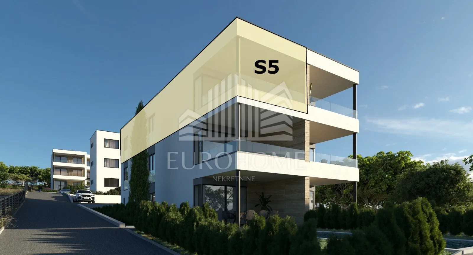 pag, mandre, luxury estate in private area, penthouse 72m2 - slika 1