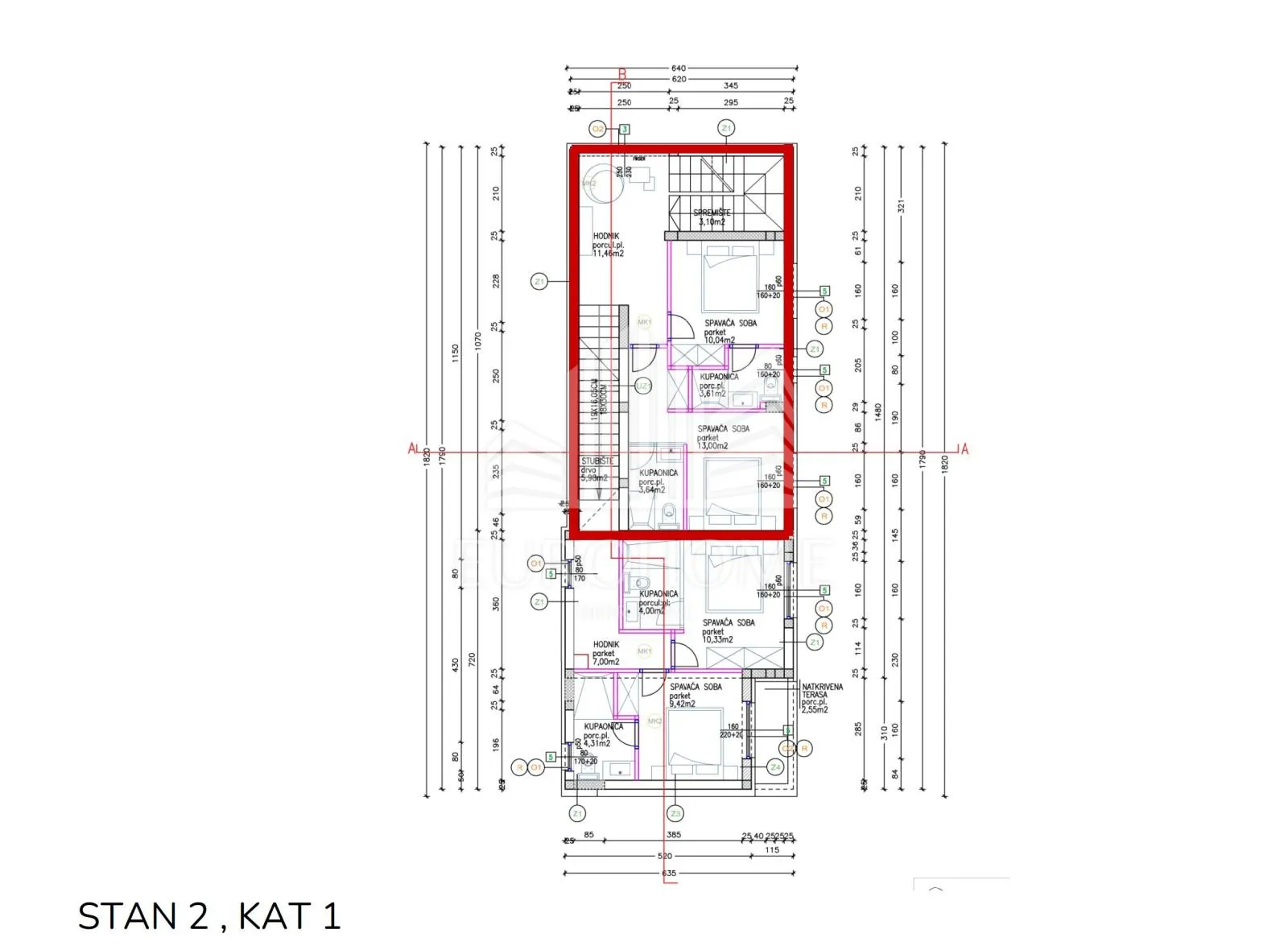 vodice, 121.00 m2, novogradnja - slika 12
