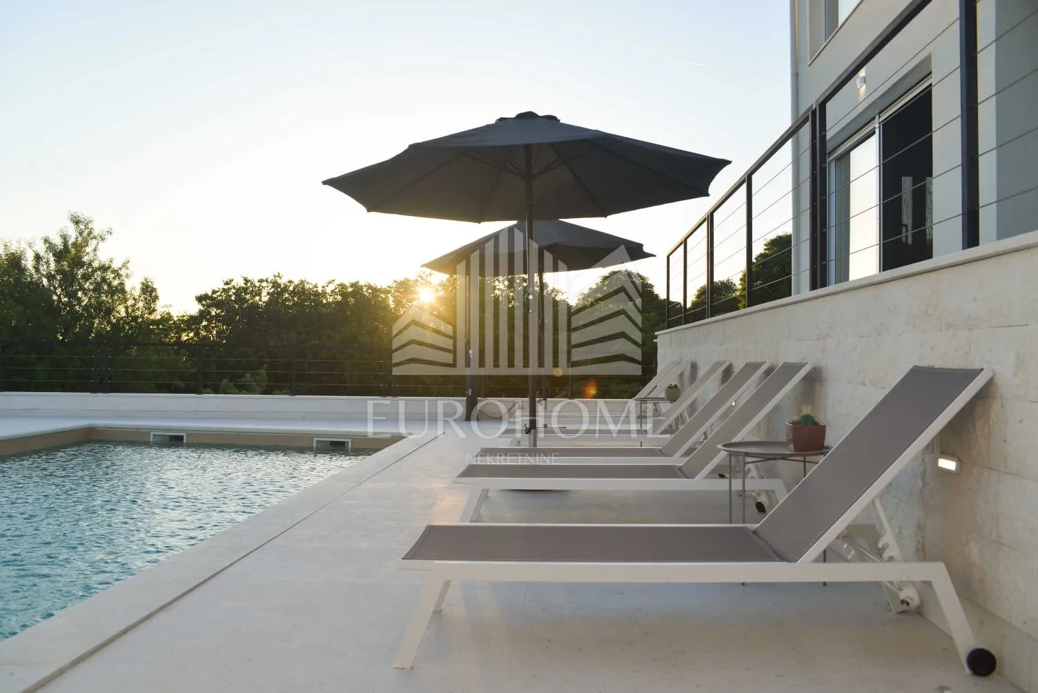 zadar- vrana, moderna urbana villa sa bazenom - slika 34