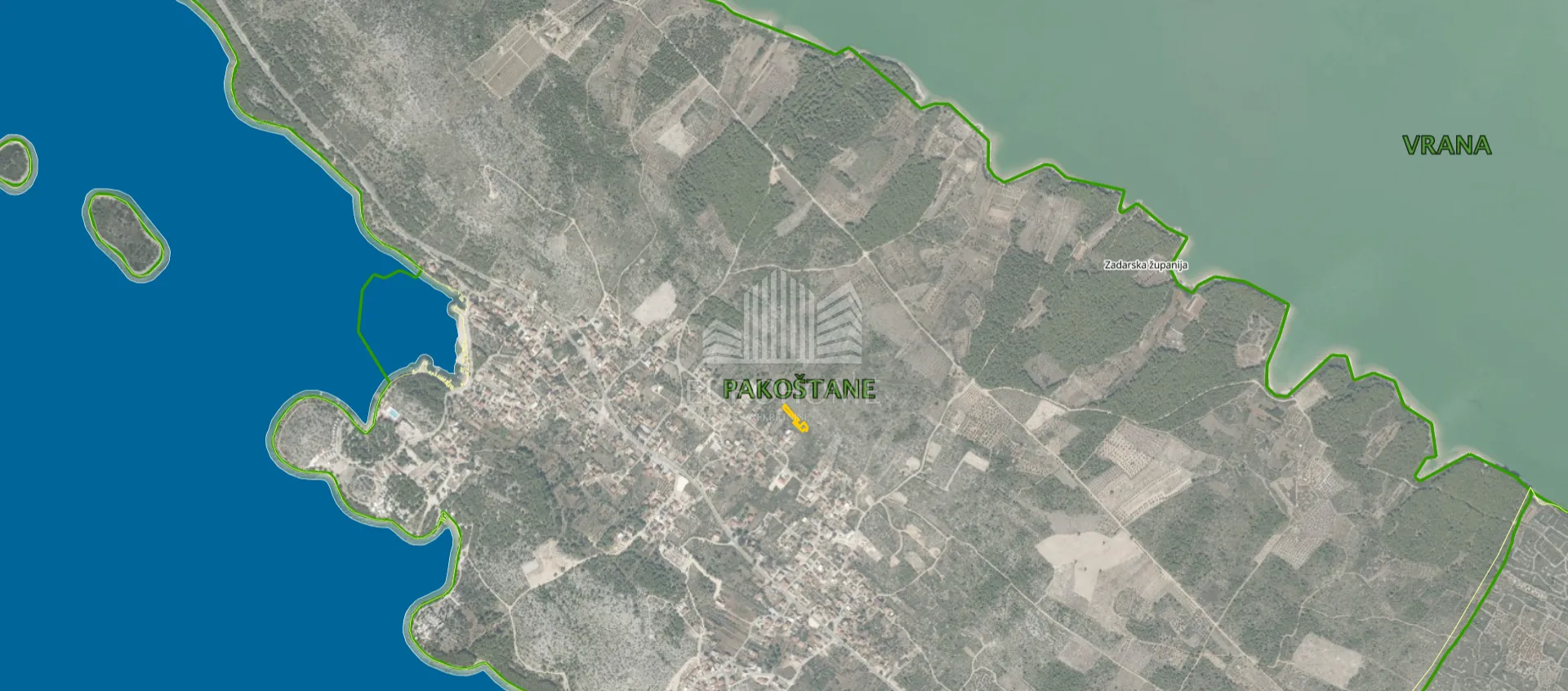 Pakoštane, Drage Građevinsko Zemljište 922m2 - Drage, Pakoštane