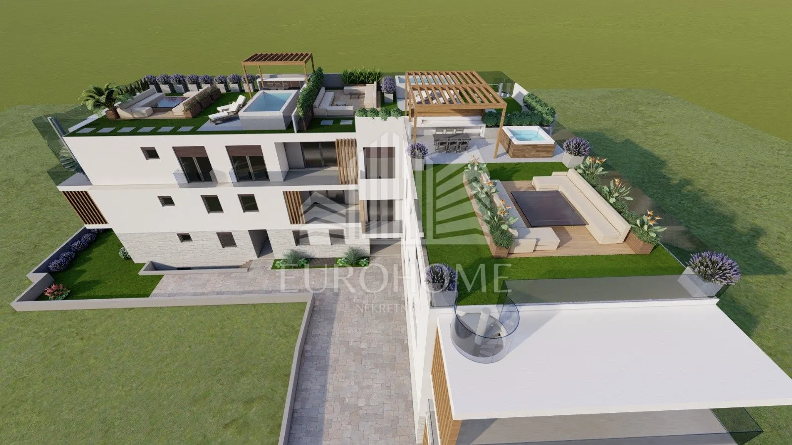 vodice, luksuzni stan uz plažu s5, top lokacija, garaža, 119m2 - slika 38