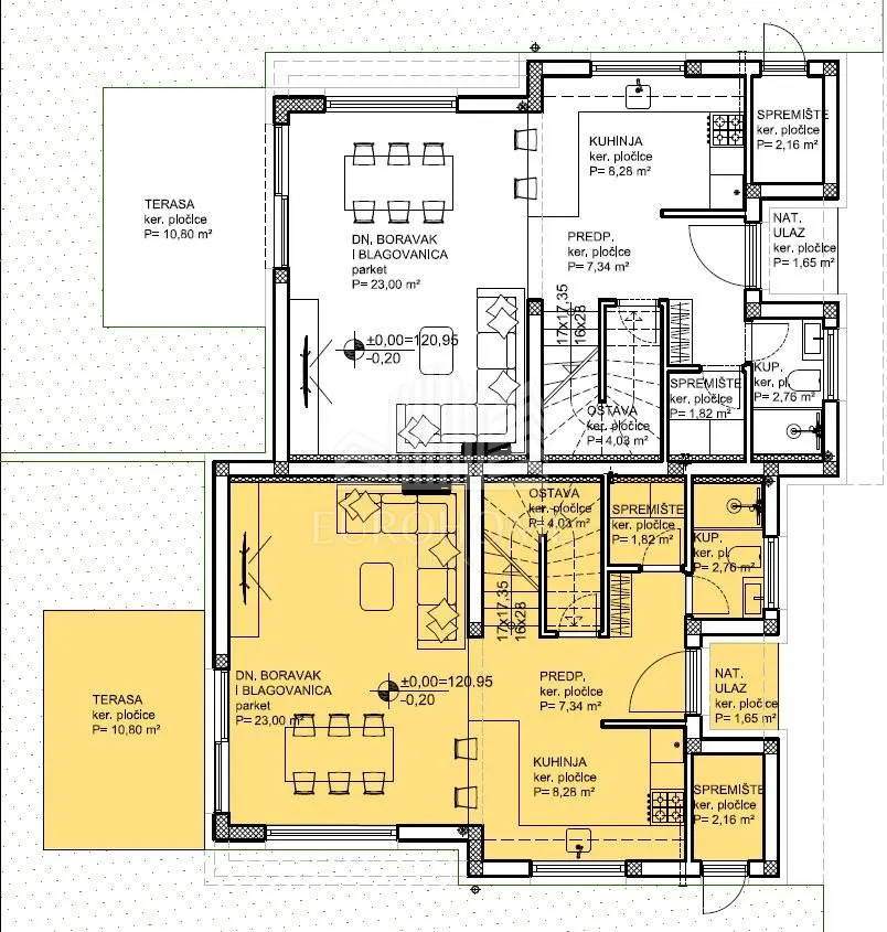 novogradnja – moderna dvojna kuća 128 m², 2 ppm, vrt, brezovica - slika 16