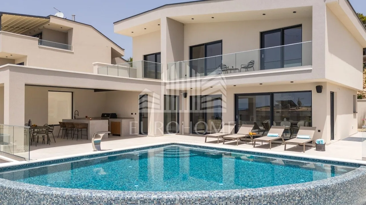 split, podstrana, luksuzna villa, 4 spavaće sobe, 370m2 - slika 5