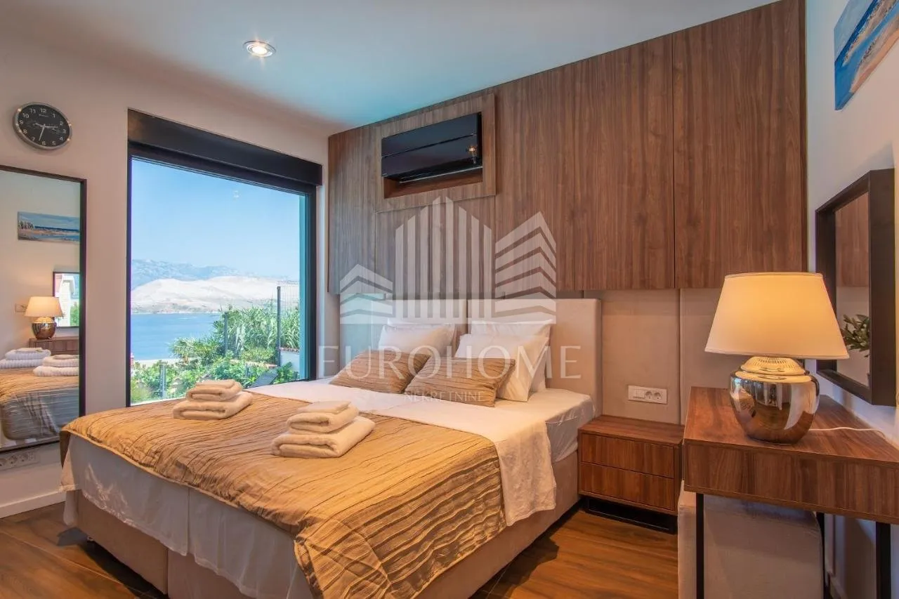 pag, bošana, luksuzna villa za odmor 250 m od mora, sauna - slika 8