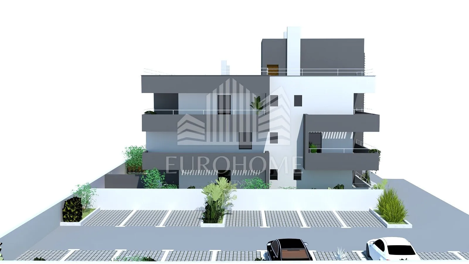 nin, novogradnja s liftom,penthouse s pogledom, 80 m od mora! - slika 7