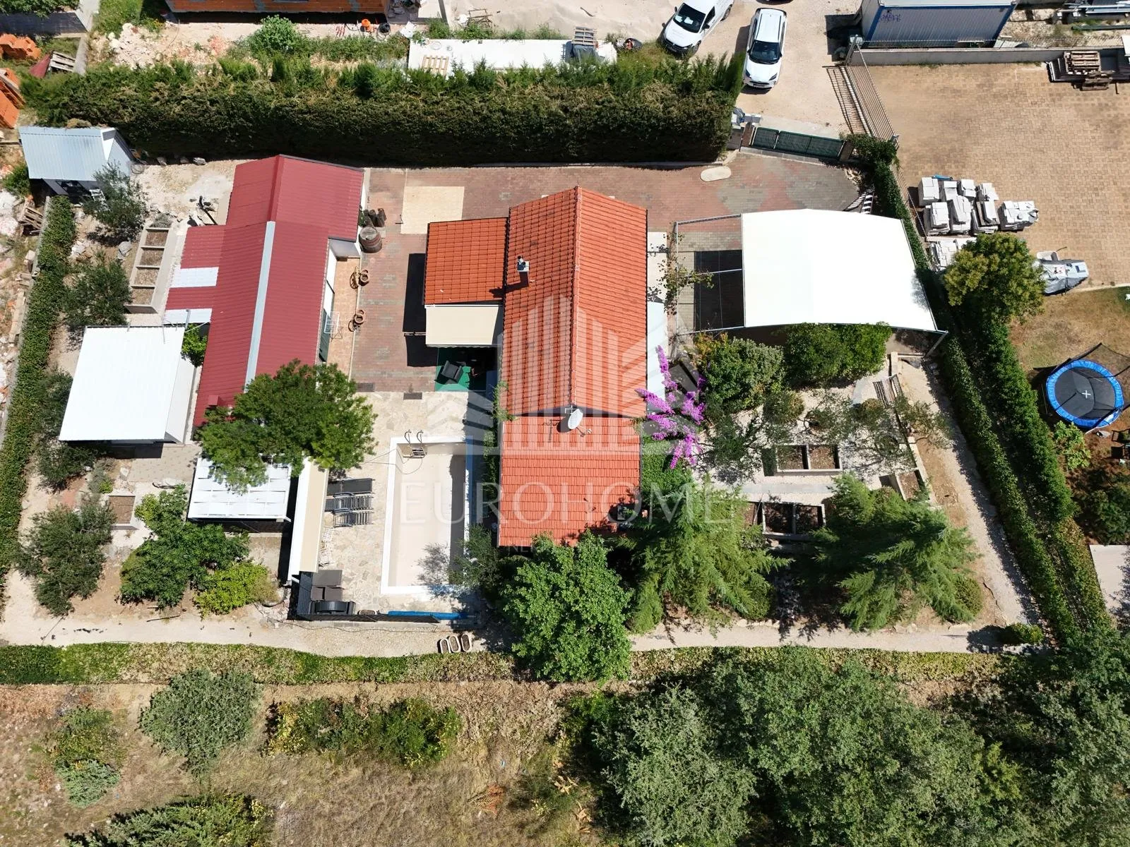 zadar-murvica dvije kuće s bazenom na1000m2 zemljišta - slika 4