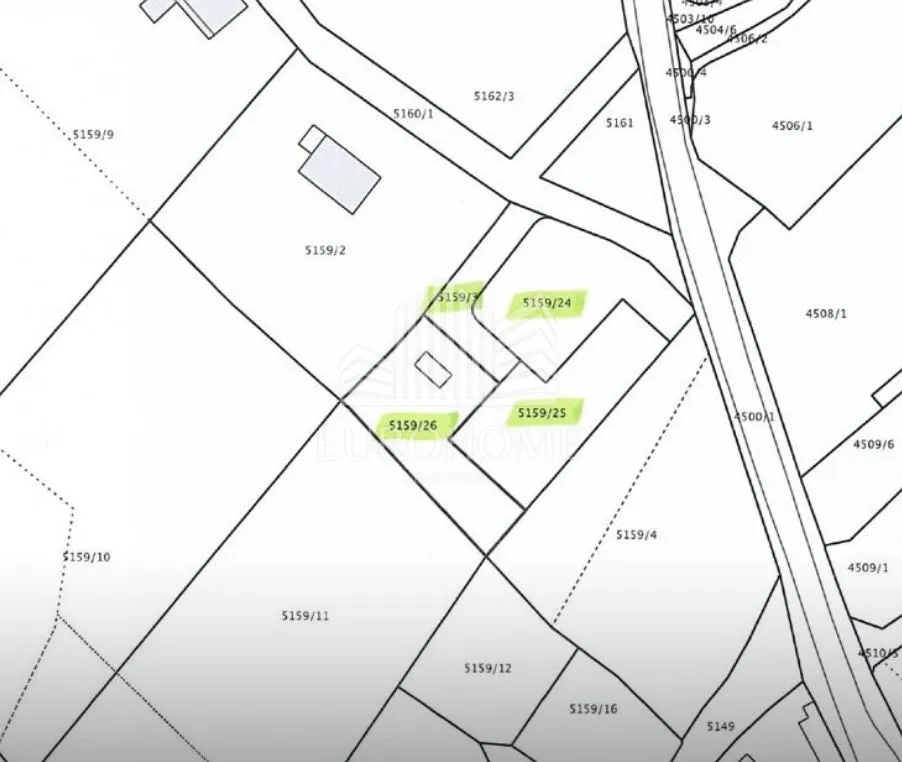 TOP LOKACIJA | Građevinsko zemljište 665 m² | Sukošan – Debeljak - Debeljak, Sukošan