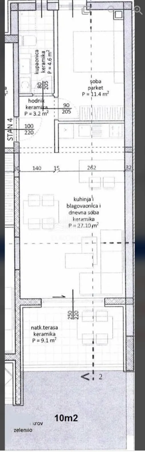 zadar, turanj - novogradnja s liftom, prvi red do mora - slika 12