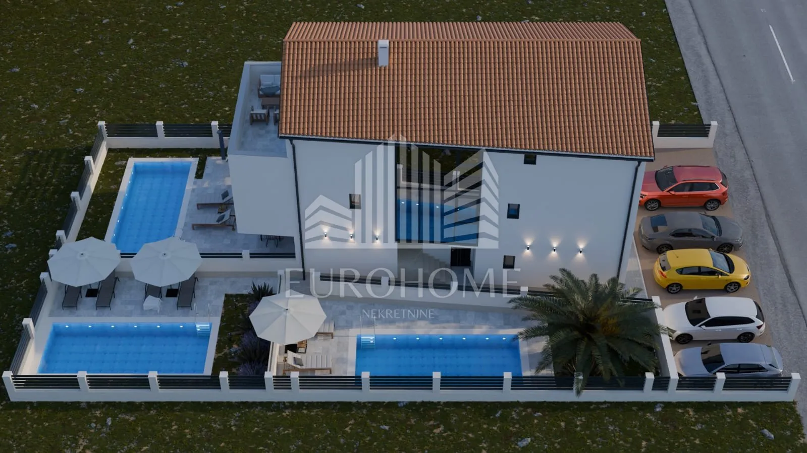 mandre-pag,4s stan,prizemlje s bazenom,200m od mora - slika 27