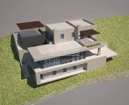 sali, zemljište s projektom i plaćenom građevinskom dozvolom,30m od mora - slika 7