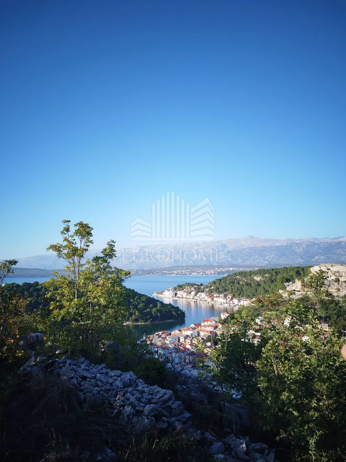 građevinsko zemljište sa najboljim pogledom u novigradu 1242m2 - slika 4