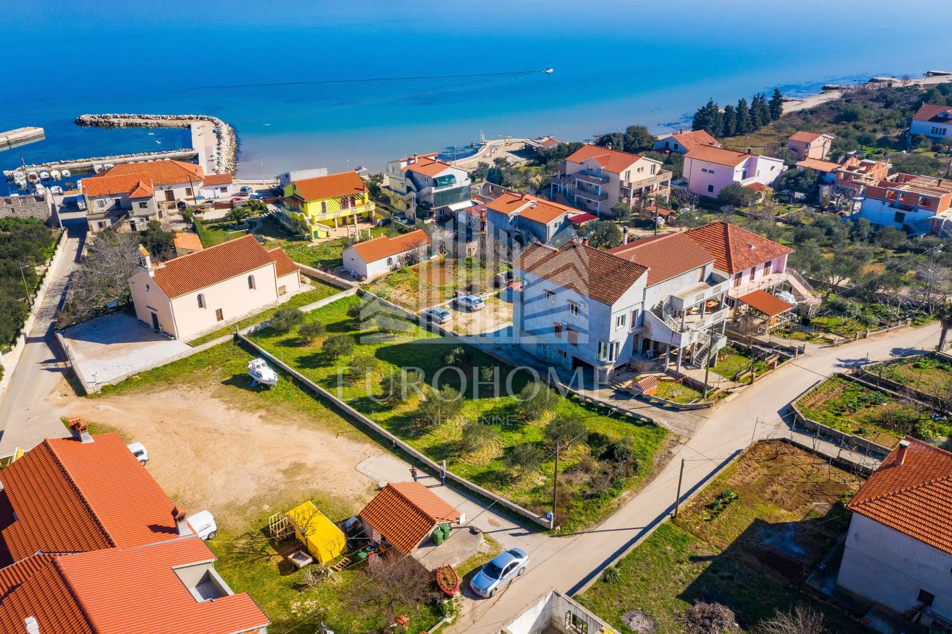 pašman-dobropoljana građevnsko zemljište+firma 50m od mora - slika 4