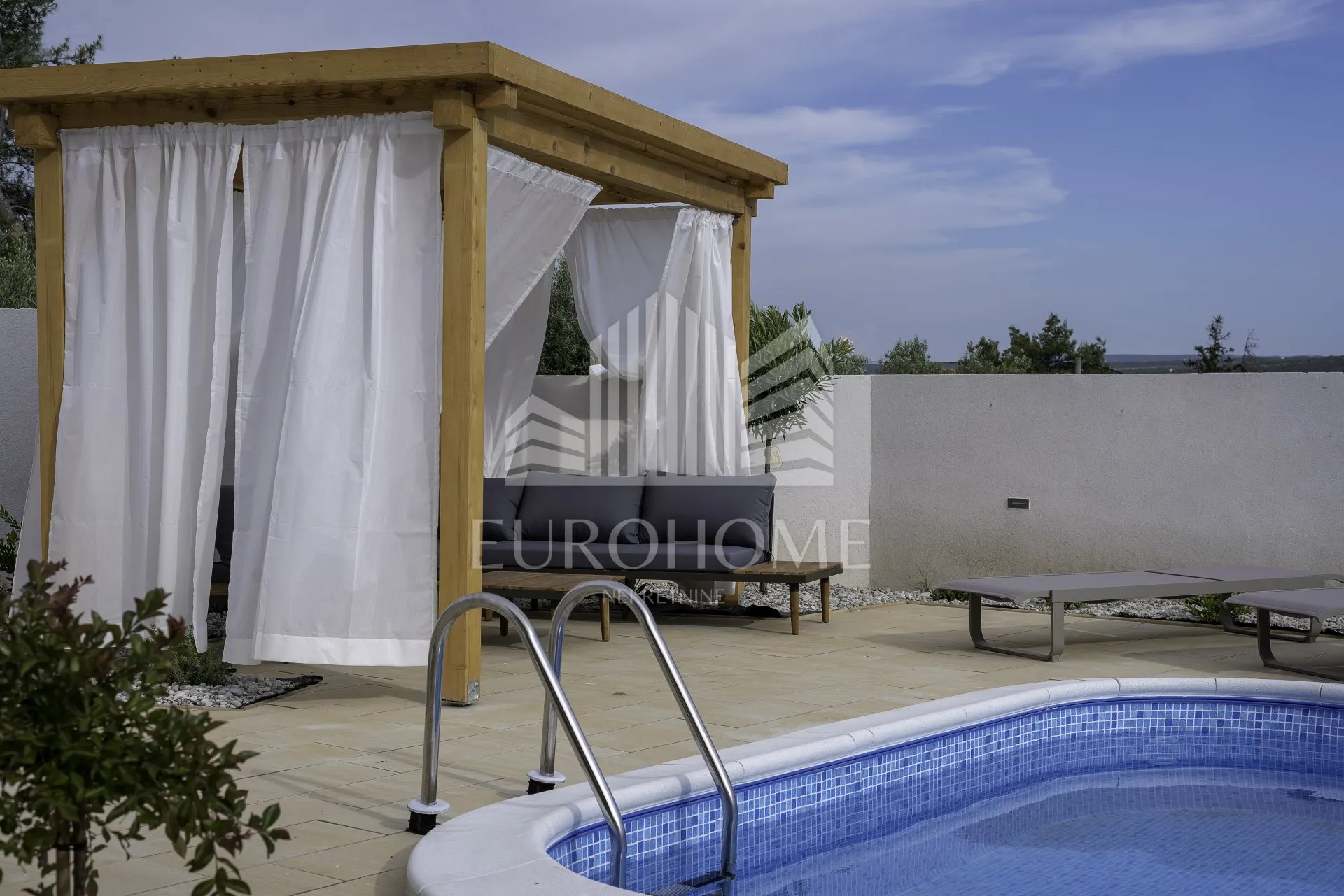 prilika! villa s bazenom 280m2, posedarje - slika 1