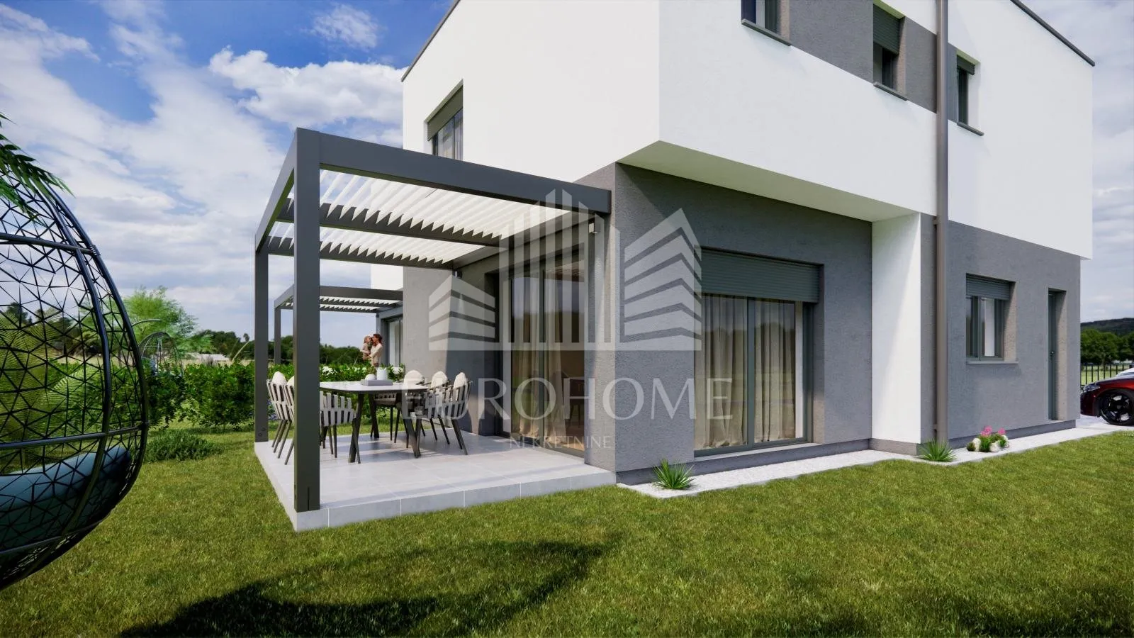 novogradnja – moderna dvojna kuća 128 m², 2 ppm, vrt, brezovica - slika 13