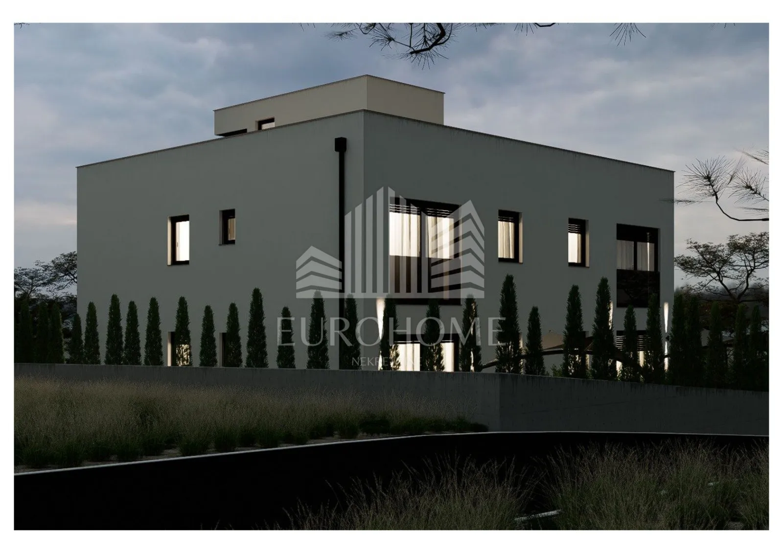 trosoban stan s vrtom u novogradnji - vir, 49.48 m², 450 m od plaže - slika 8
