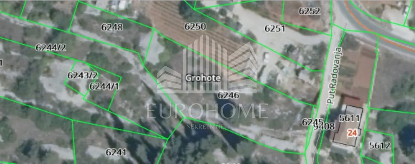šolta, građevinsko zemljište1.482,00 m² s projektom i građevinskom dozvolom - slika 6