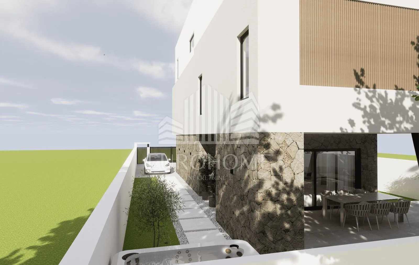 vodice- dvoetažni trosoban stan u novogradnji, 121.00 m2 - slika 9