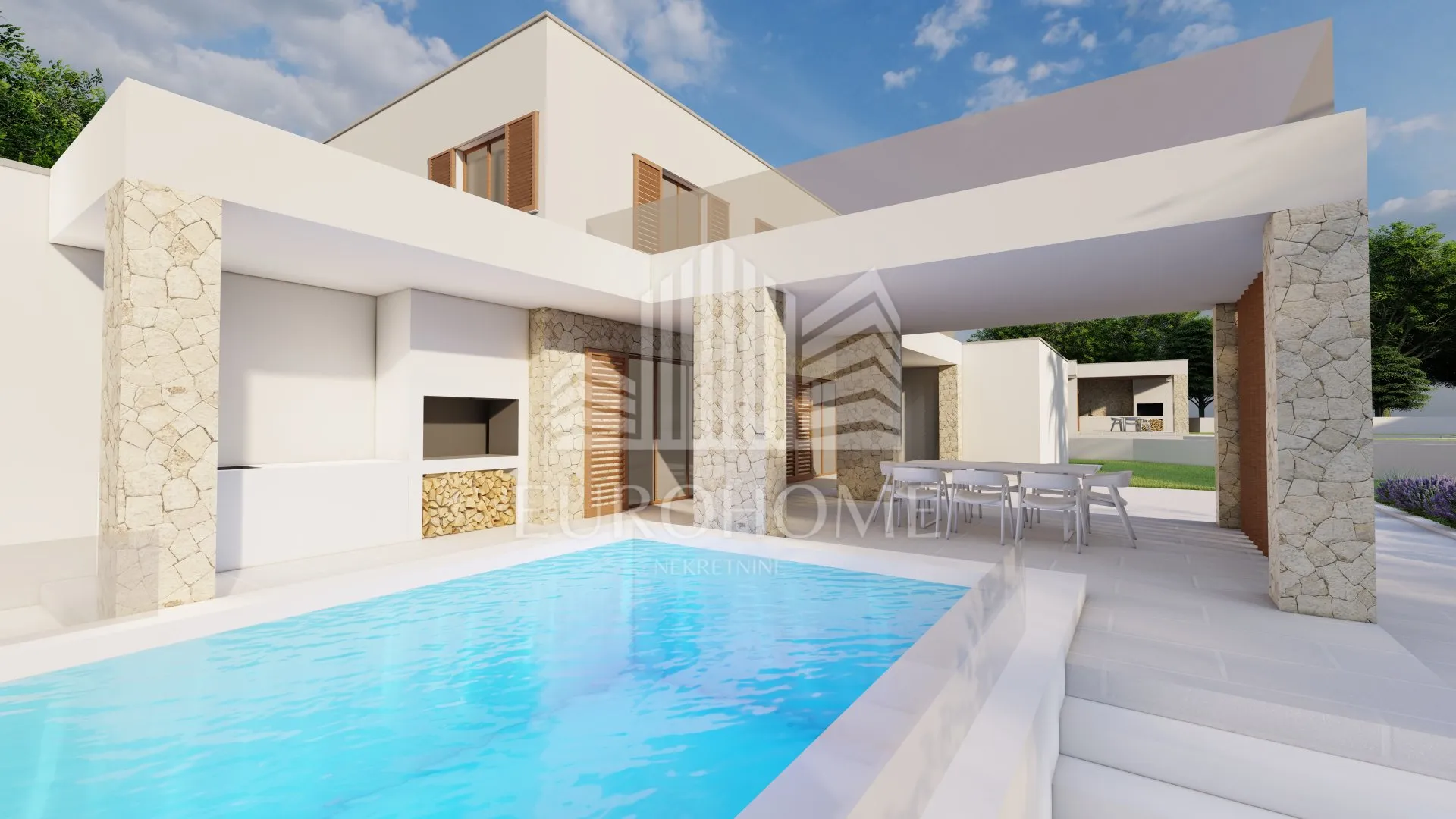 Zadar-Vir Moderna Luksuzna Villa 330m2