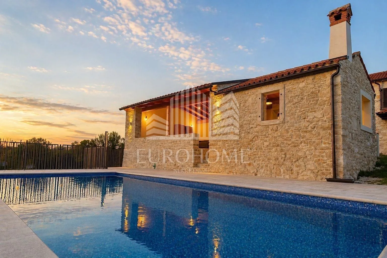 istra, villa s bazenom, terasom i ljetnom kuhinjom, barban, manjadvorci - slika 2