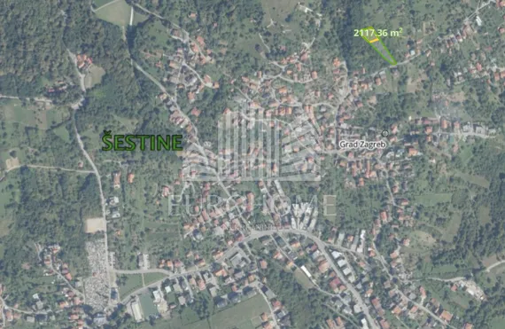 šestine- poljoprivredno zemljište 2100m2 - slika 2