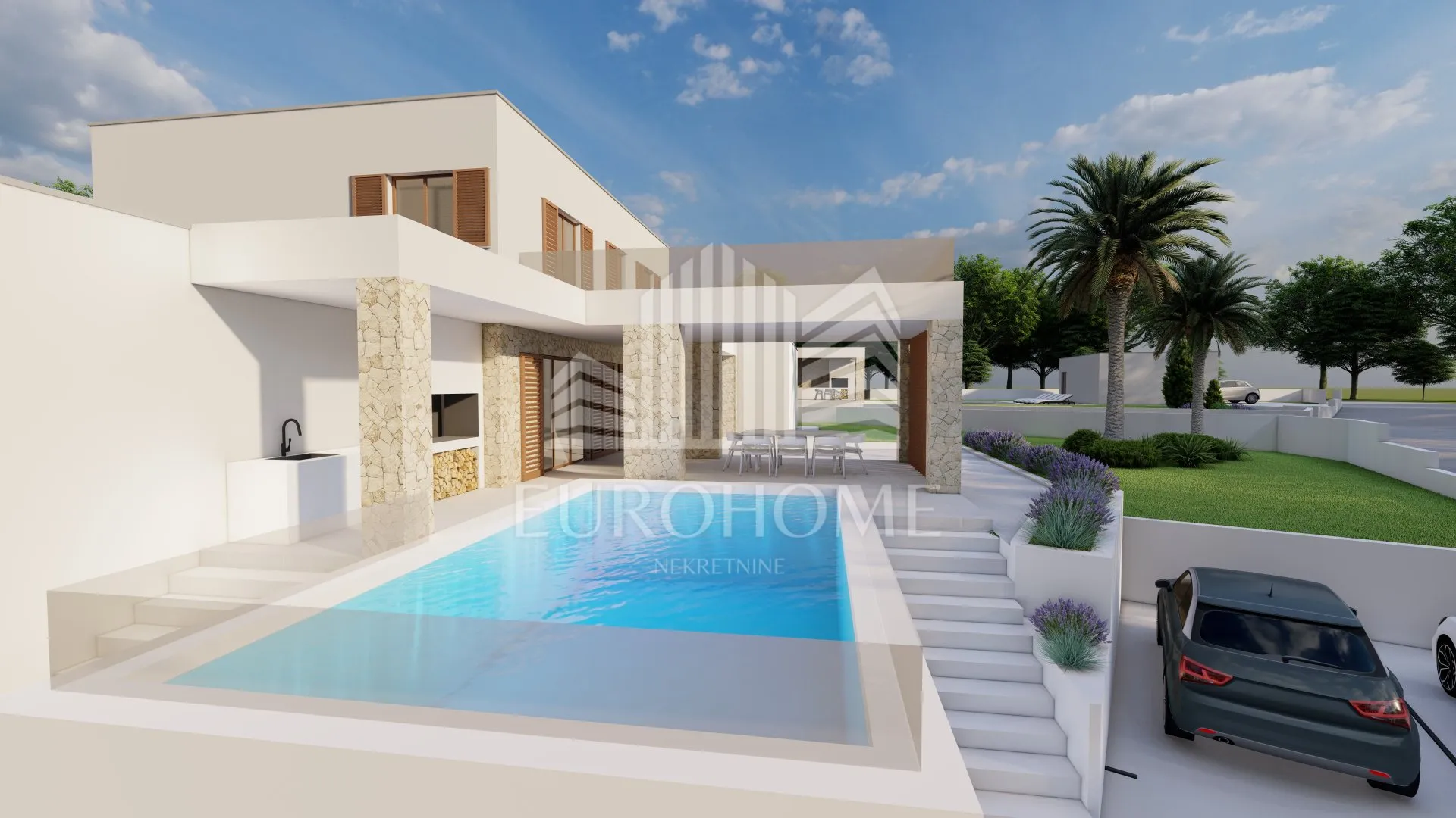 zadar-vir moderna luksuzna villa 330m2 - slika 2