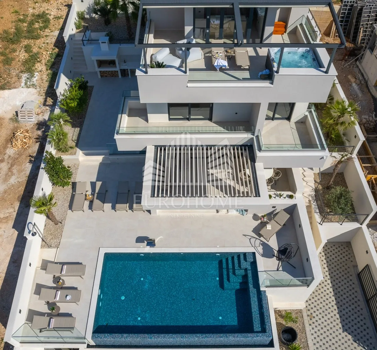 split, podstrana, luksuzna villa rossa, 618m2 - slika 20