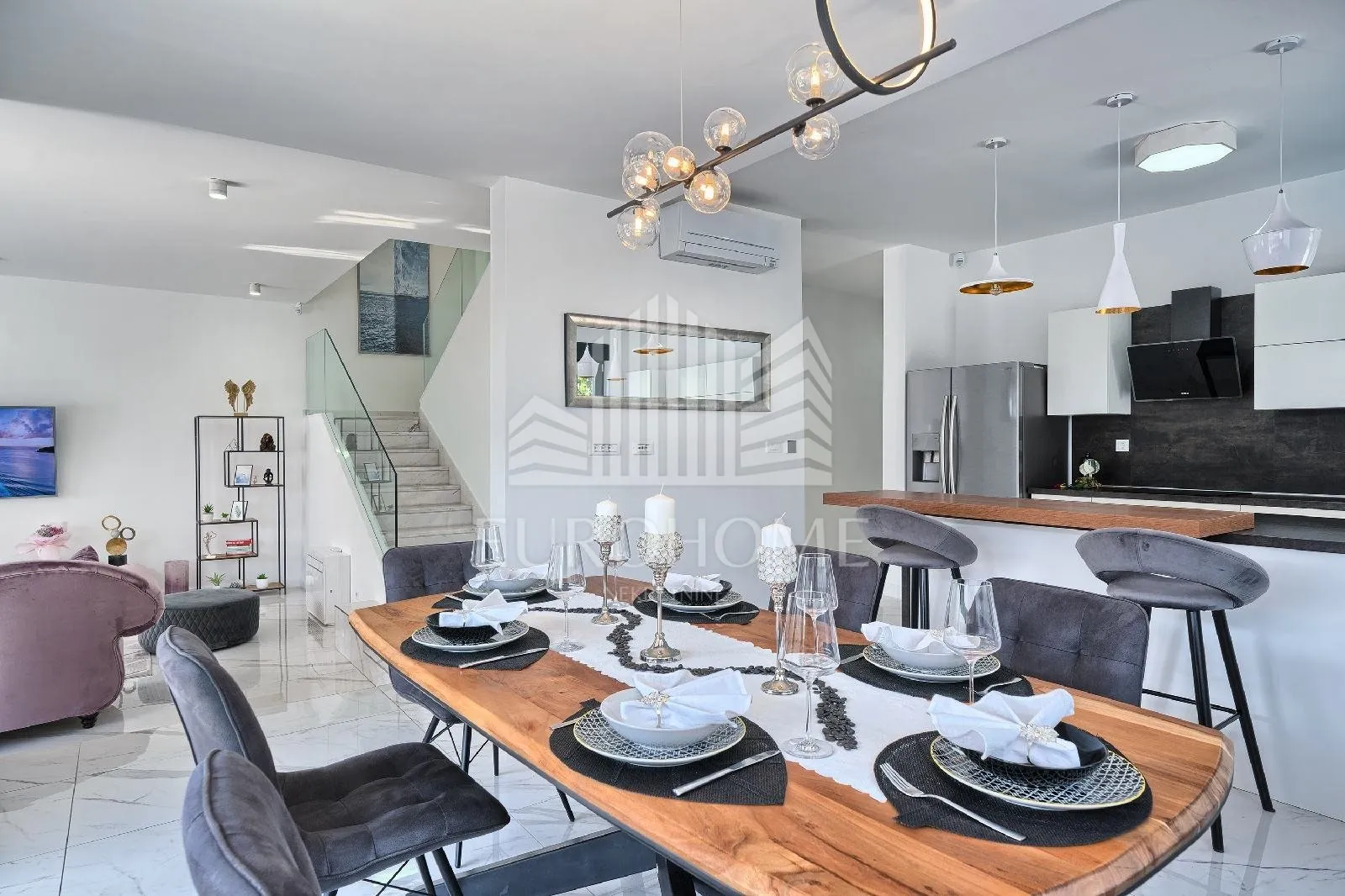 split, strožanac, villa u privatnom elitnom kompleksu, bazen, garaža, 350m2 - slika 4