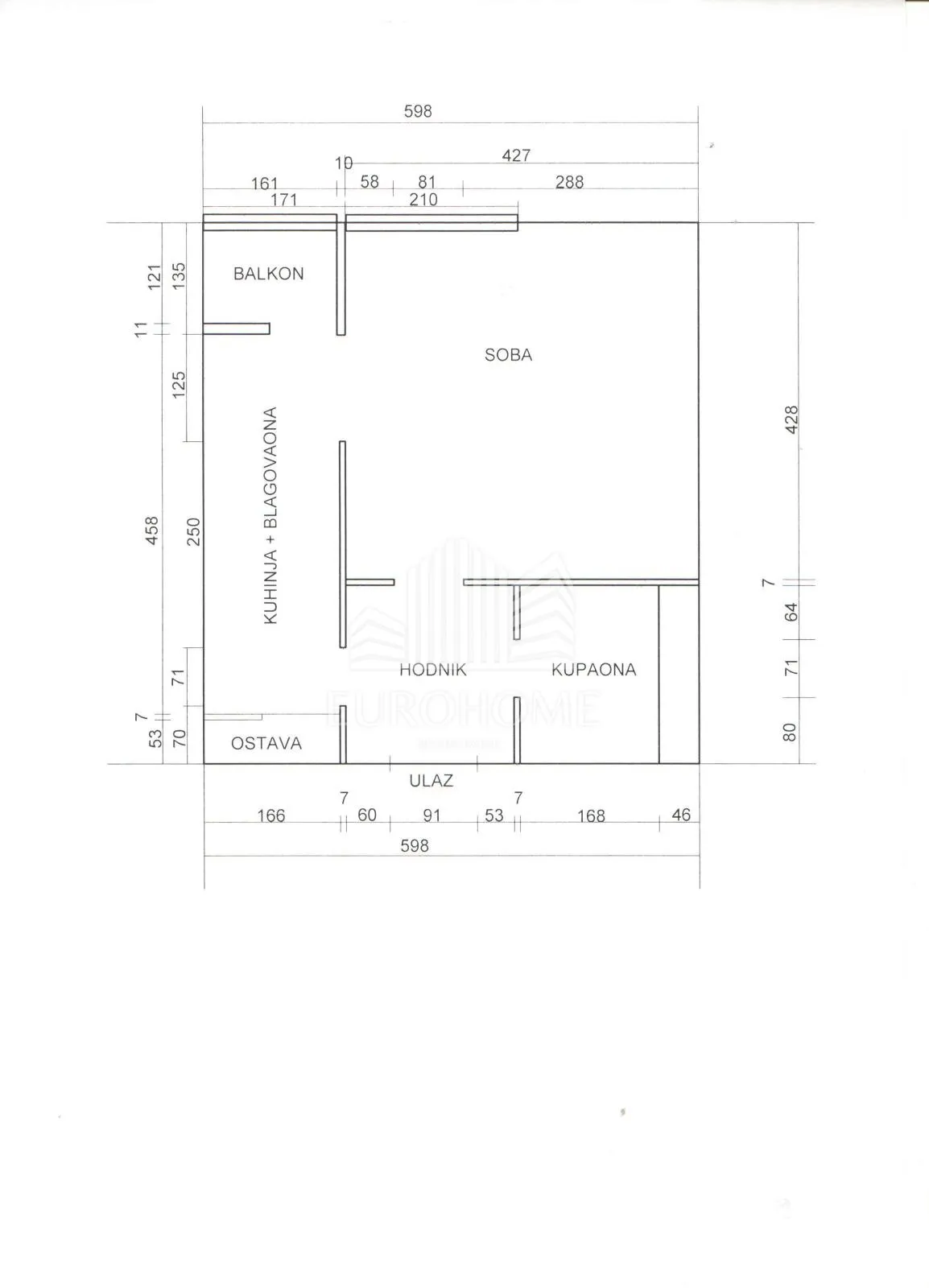 1 s stan 35,34 m2 ravnice sa lođom - slika 10
